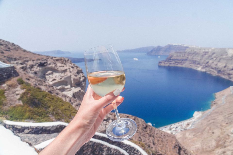 Santorini: Guided Wine Tour With Pickup and Snacks - Included Tour Features