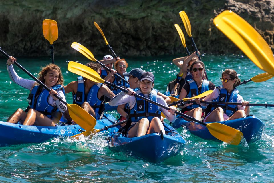 Sesimbra: Arrabida Natural Park & Caves Guided Kayaking Tour - Highlights