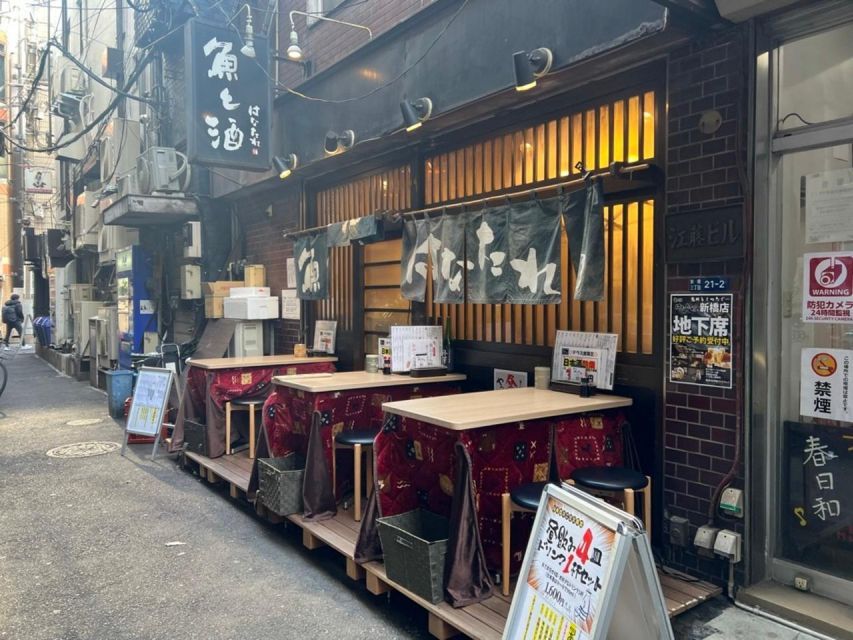 Shimbashi Daytime Drinking Tour - Activities Included