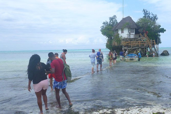 The Rock Restaurant & Blue Lagoon Half Day Tour in Zanzibar - Minimum Group Size