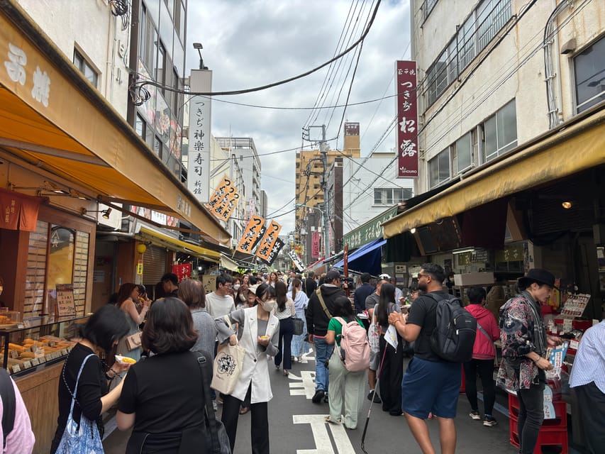 Tsukiji Outer Market Adventure With Tasteful Delights - Culinary Experience