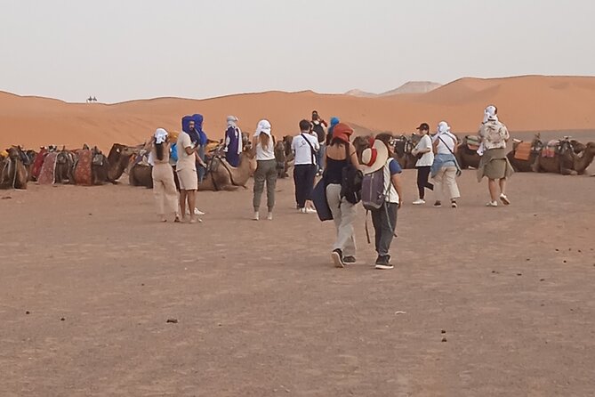 3-Day Tour to Merzouga Erg Chebbi With Food & Camel Trek - Desert Dune Camel Ride