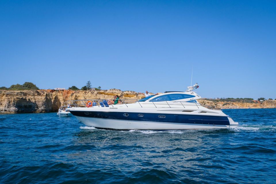 Albufeira: Algarve Private Sunset Yacht Charter - Inclusions and Exclusions