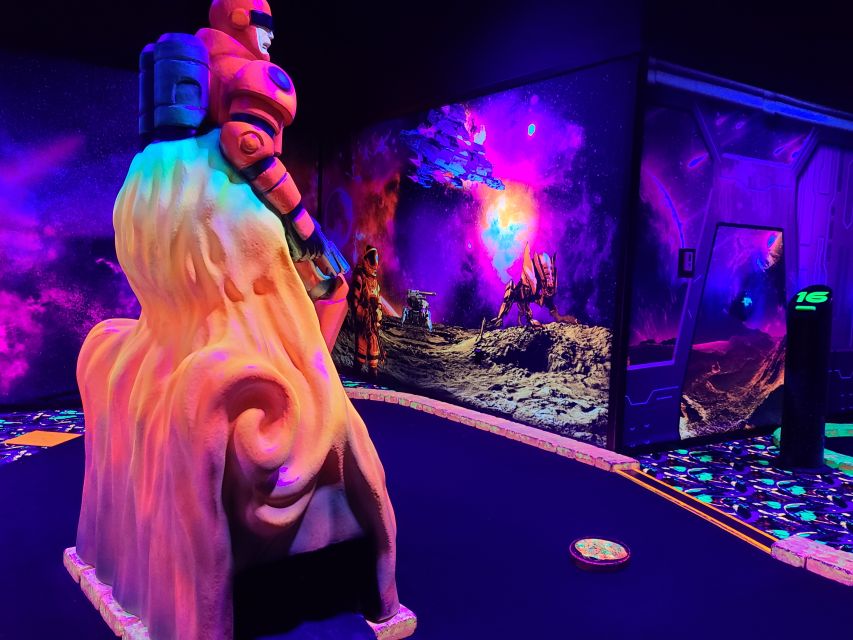 American Dream: Blacklight Mini Golf Entry Ticket - Visitor Eligibility and Meeting Point