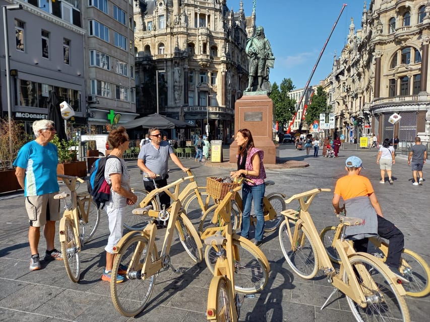 Antwerp: The Big 5 City Highlights by Wooden Bike - Eco-Friendly and Comfort Features