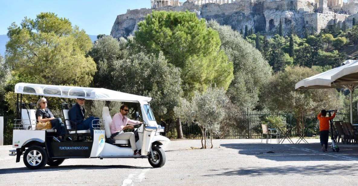 Athens: Private 3-Hour City Tour on Eco-Friendly Tuk Tuk - Inclusions