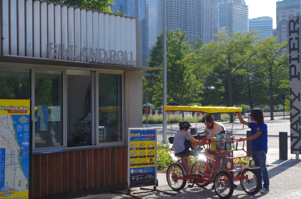 Bike and Roll Chicago: Day Bike Rental - Meeting Point and Customer Reviews