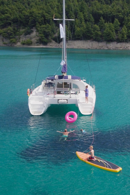 Corfu: Half Day Private Cruise on Lagoon Catamaran - Meeting Point and Transportation