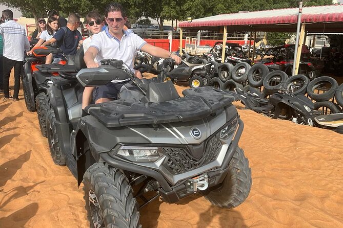 Dubai Desert Safari With Bbq, Quad Bike and Camel Ride Experience - Suitability and Safety Considerations