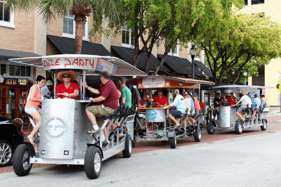 Fort Lauderdale: Guided Happy Hour Bar Crawl by Beer Bike - Age and Attire Requirements