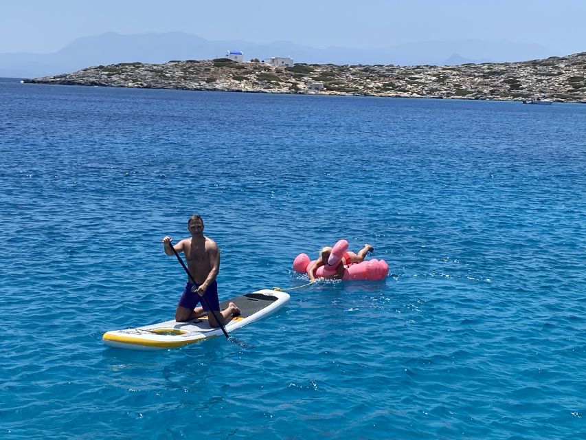 Hersonissos: Sunset Private Catamaran to St George Bay - Booking and Cancellation