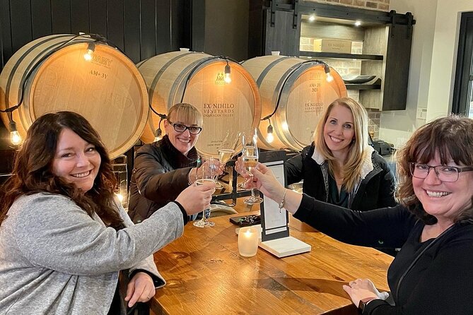 Kelowna Mystery Full Day Guided Wine Tour With 5 Wineries - Tour Schedule