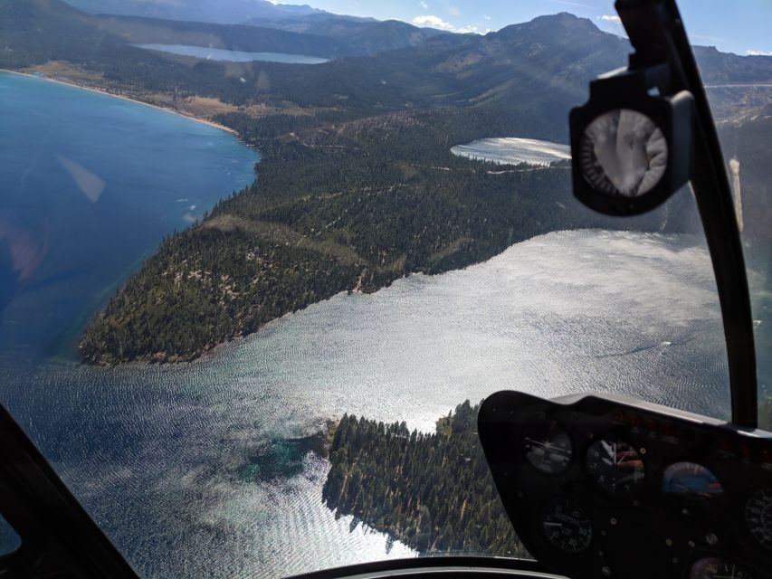 Lake Tahoe: Zephyr Cove Helicopter Flight - East Shore and Zephyr Cove