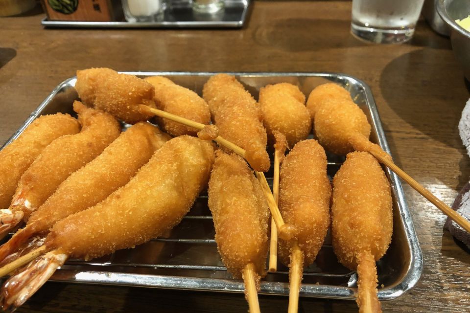 Osaka Shinsekai Street Food Tour - Evening - Taste Osakas Culinary Traditions