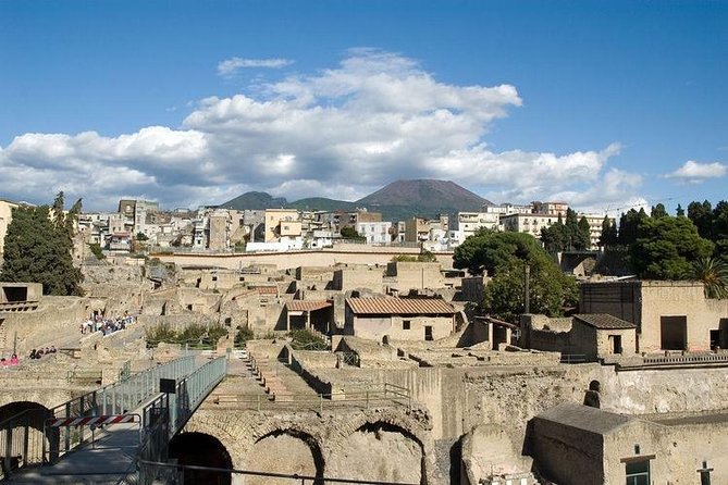 Pompeii-Herculaneum-Vesuvius Tour From Sorrento With Licensed Guide Included - Exploring Pompeii and Herculaneum