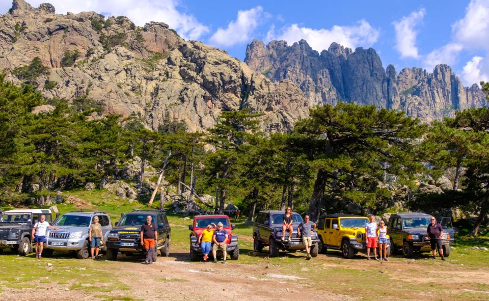 Porto Vecchio: Forest Hospital & Bavella Needles 4x4 Tour - Lunch at Mountain Restaurant