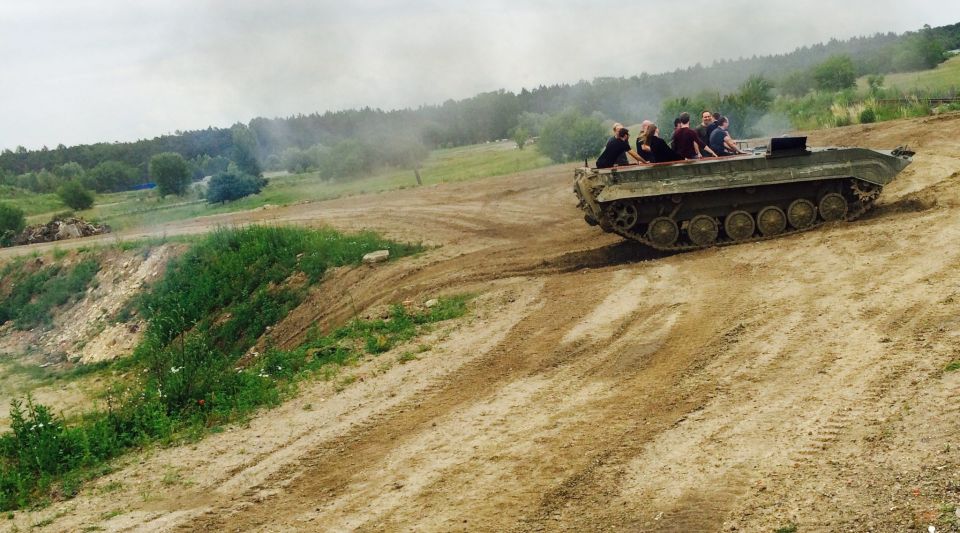 Prague: Tank Ride Experience - Activities and Itinerary