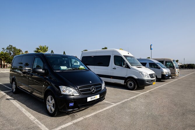 Private Transfer: Larnaca Airport to Ayia Napa With Return 1-14 Pax - Cancellation and Confirmation Process