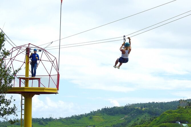 Rainforest Zipline in Foothills of the National Rainforest - Minimum Age and Weight Limit