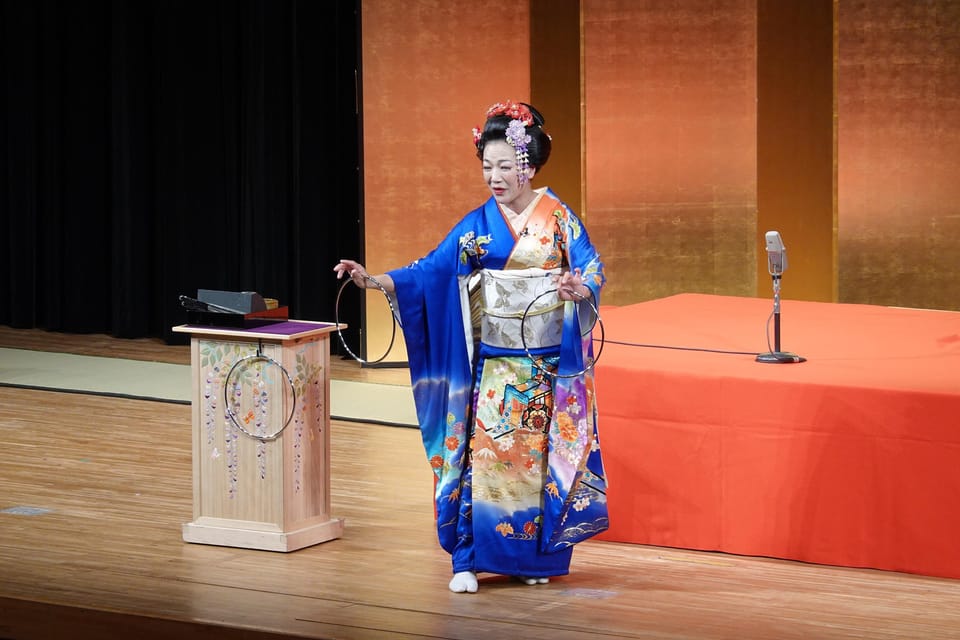 Rakugo Comedy Show, Daikagura and Magic Show at Kanda TOKYO - Wazuma Magic Show