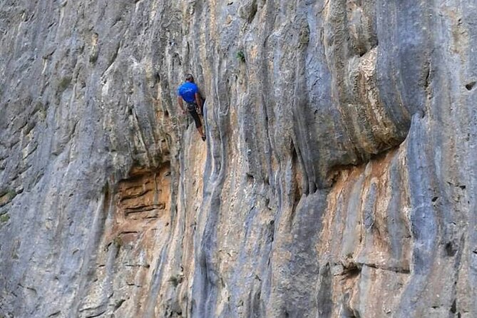 Rock Climbing at Lagada- Taygetos - Convenient Hotel Pickup and Dropoff