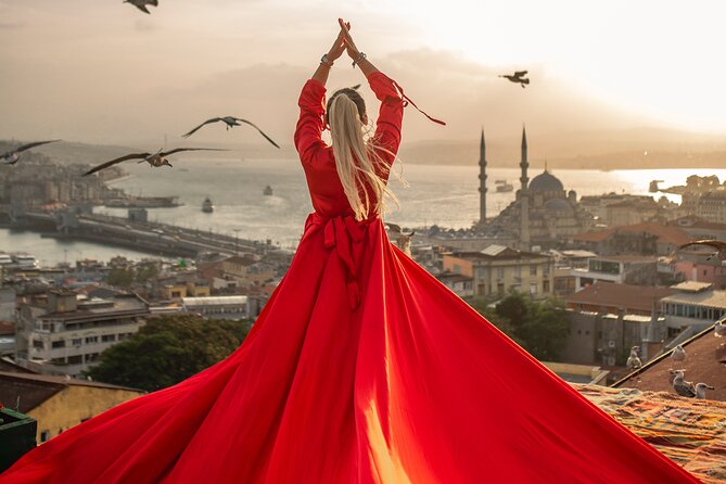 Rooftop Flying Dress Photo Shoot in Istanbul - Booking Process