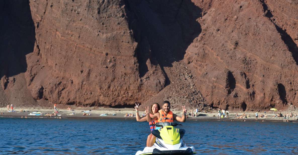 Santorini:Volcanic Beaches Cruise With Jet Ski - Restrictions and Recommendations