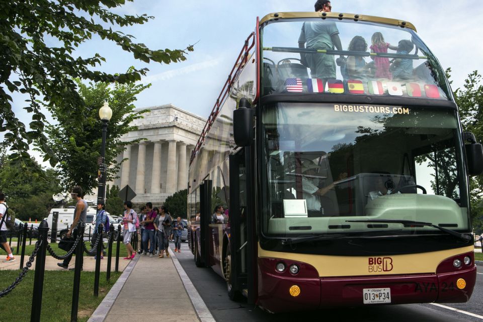 Washington, DC: Big Bus Hop-On Hop-Off Sightseeing Tour - Flexibility and Convenience