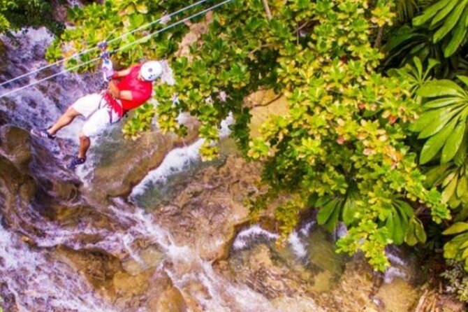 Zipline and Dunns River Falls Combo With Lunch From Montego Bay - Booking Information