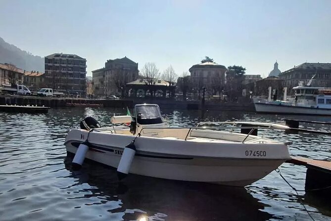 1 Hour Boat Rental Without License 40hp Engine on Lake Como - Experience Overview