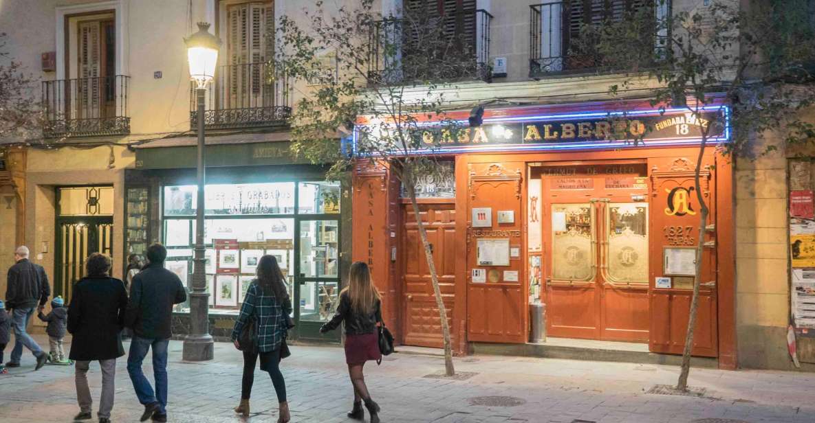 2.5-Hour Evening Tapas Tour Through Madrid - Booking Information