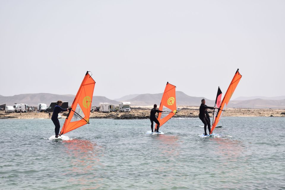 From Corralejo: Small Group Windsurfing Class in El Cotillo - Booking Information