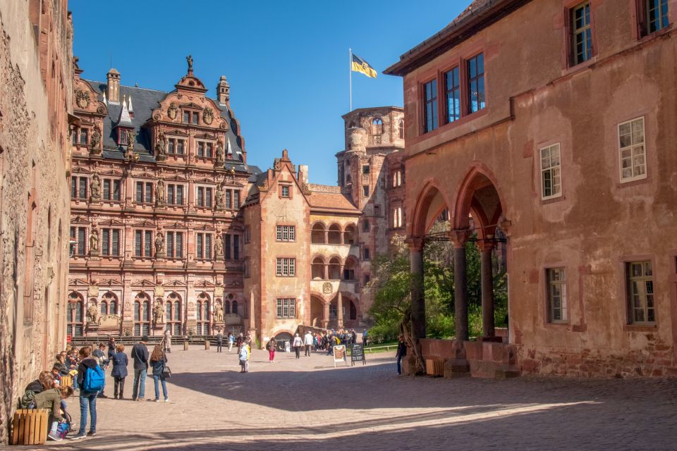 From Frankfurt: Heidelberg, Castle and Old City Guided Tour - Admission and Transportation Details