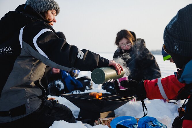 Ice Fishing and Snowmobile Safari Combo in Lapland - Snowmobile Ride