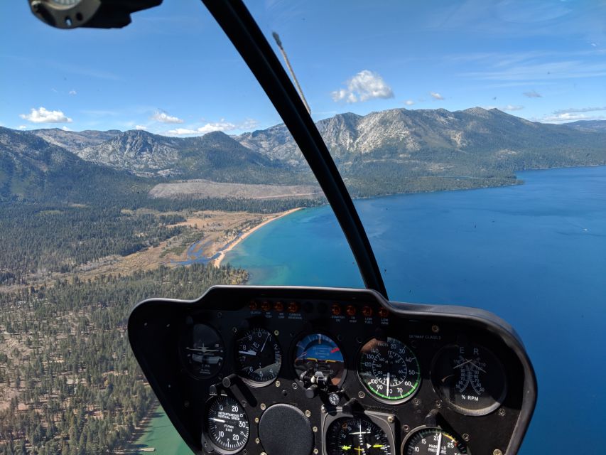 Lake Tahoe: Zephyr Cove Helicopter Flight - Circling Zephyr Cove