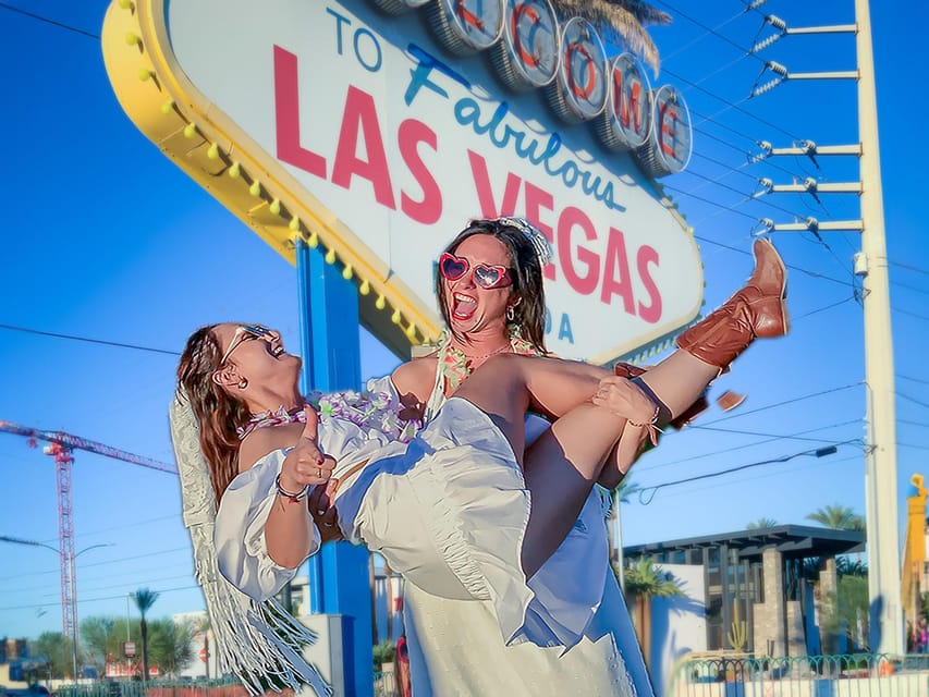 Las Vegas: Elvis Wedding With Las Vegas Sign Photos Included - Chapel Location and Directions