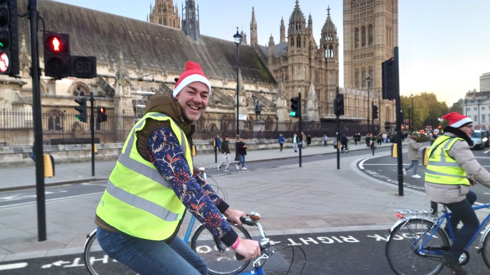 London Christmas Lights Bike Tour - Seasonal Markets and Displays