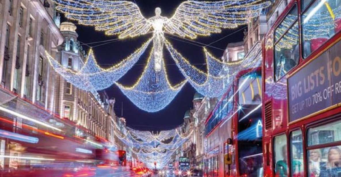 London: Christmas Lights by Night Open-Top Bus Tour - Admire Towering Christmas Tree in Trafalgar Square