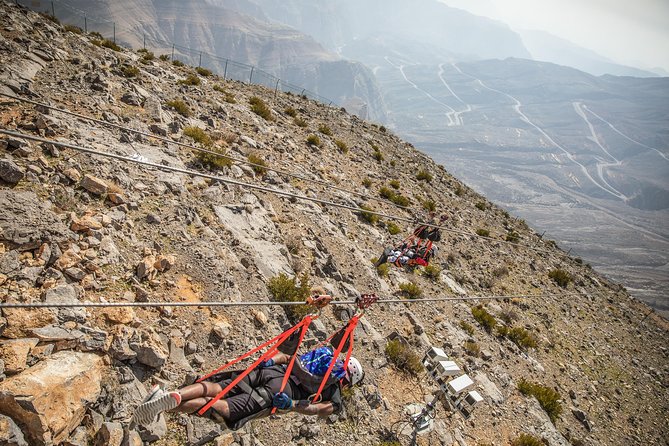 Ras Al Khaimas Jebel Jais Zipline (Worlds Longest) Tour - With Transfers - Age and Weight Restrictions