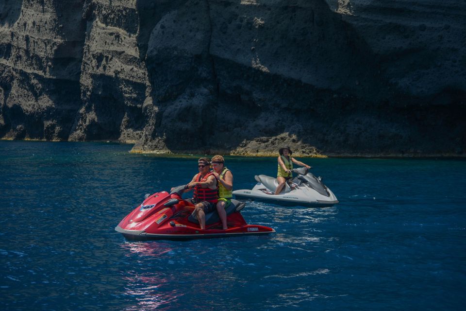 Santorini:Volcanic Beaches Cruise With Jet Ski - Customer Feedback