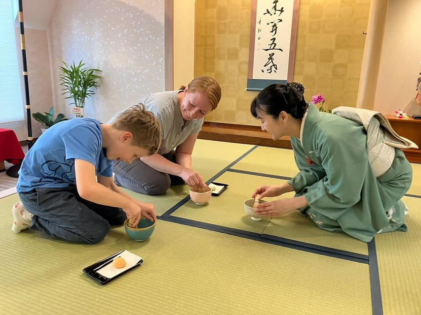 Tea Ceremony Experience in Japanese-Style Room 60MIN - Learning and Participation