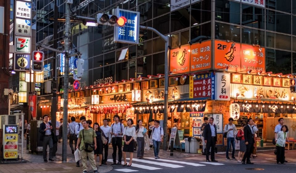 Tokyo: 3-Hour Food Tour of Shinbashi at Night - Meeting Point