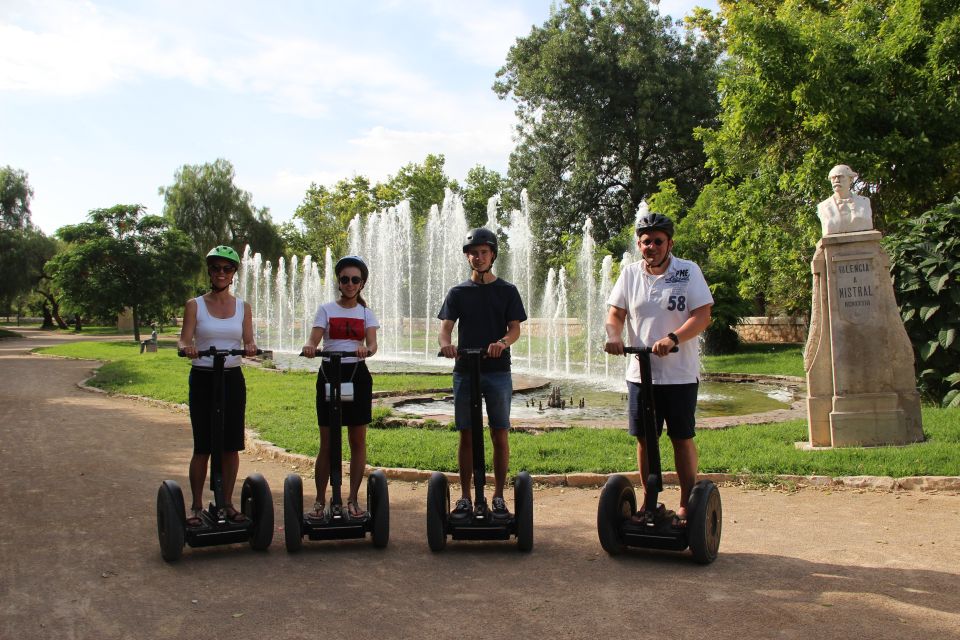 Valencia: Turia & Cabecera Park Private Segway Tour - Inclusions of the Tour