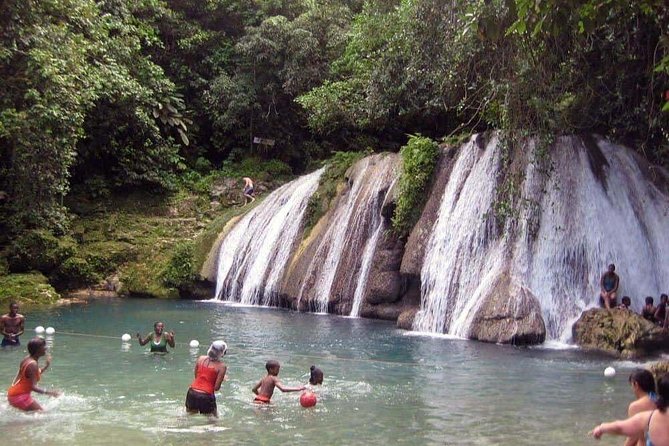 YS Falls and the Pelican Bar Adventure Tour From Kingston - Visiting YS Falls