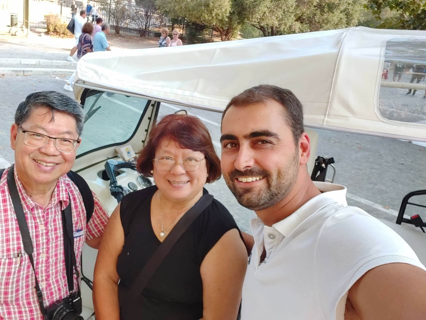 Athens: Private 3-Hour City Tour on Eco-Friendly Tuk Tuk - Pickup and Drop-off