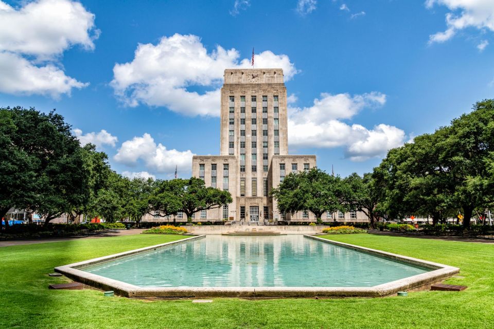 Family Adventure: Houston's Historic & Scenic Journey - Admiring Sesquicentennial Park