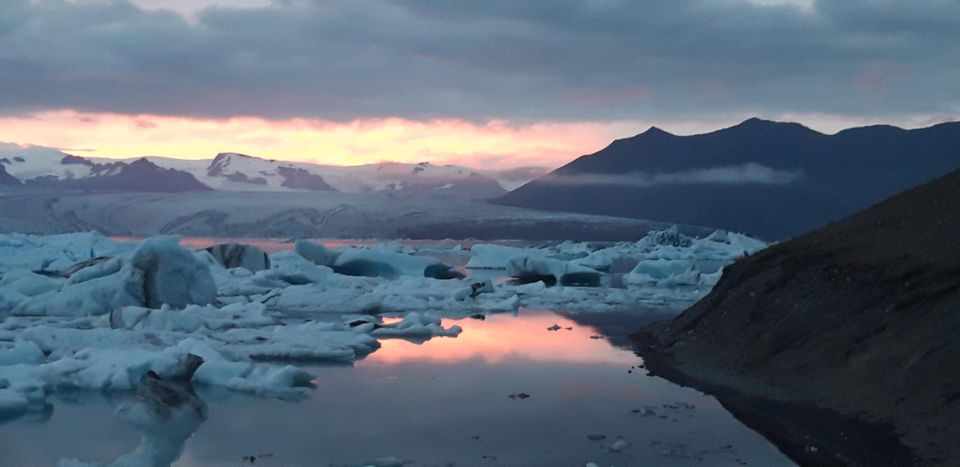 Glacier Lagoon and Diamond Beach Private Tour From Reykjavik - Vík Village Visit