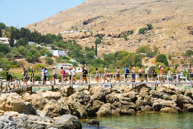 Lindos Day Cruise From Rhodes Town With Swimming Stops and Hotel Transfers - Picturesque Coves and Bays