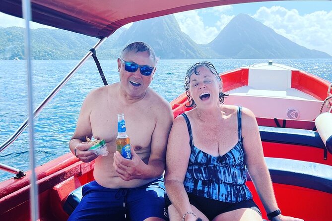 Private Boat Charter St. Lucia, Boat Tour to Soufriere. Full Day - Snorkeling Equipment