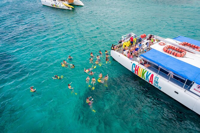 Zipline, Snorkel and Party Catamaran With Dunns River Climb - Booking and Cancellation